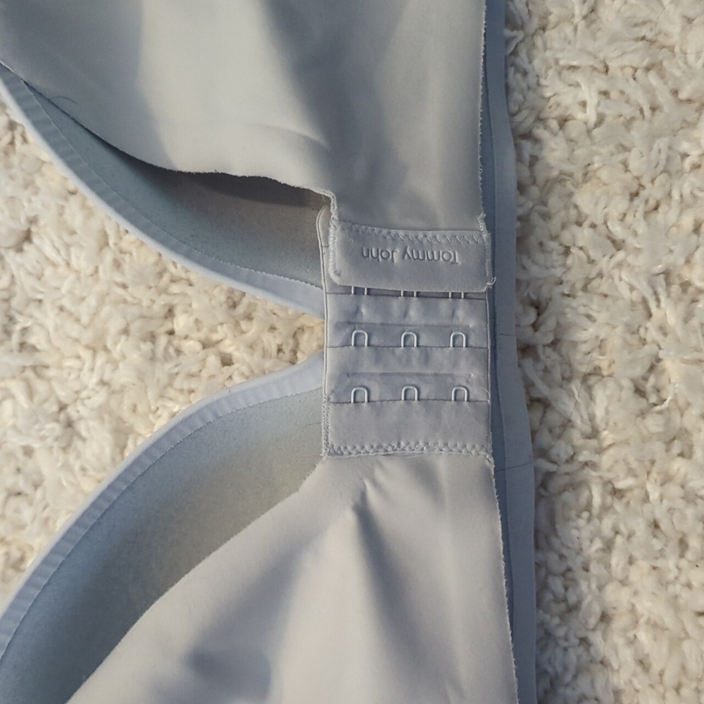 Tommy John 34D Soft Blue Wireless Bra - Picture 3 of 4